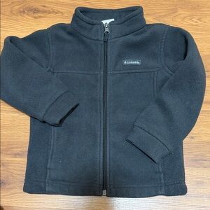 Columbia Black Kids' Zip-Up Fleece Jacket